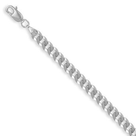Sterling Silver Curb Chain Bracelet – ACN006B-16