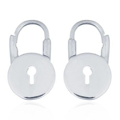 love padlock earrings