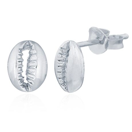 coffee bean stud earrings alternate view