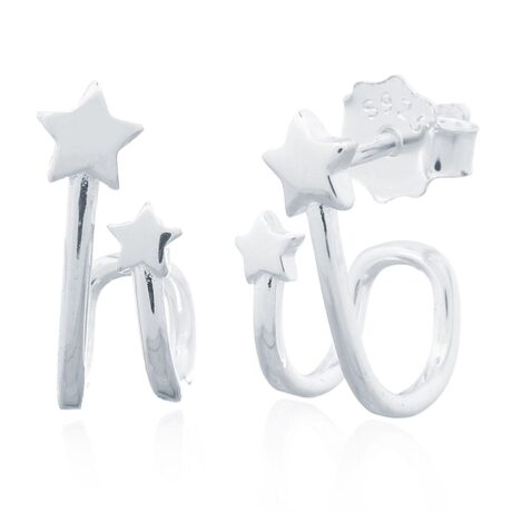 shooting star wand stud earrings alternate view 1