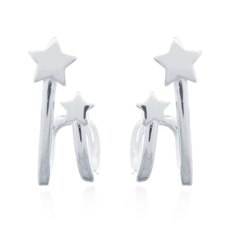 shooting star wand stud earrings