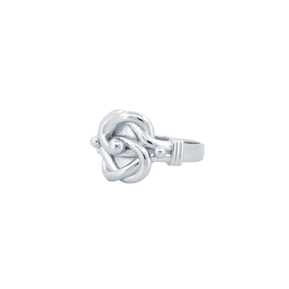 Sterling Silver Knot Ring - Image 2