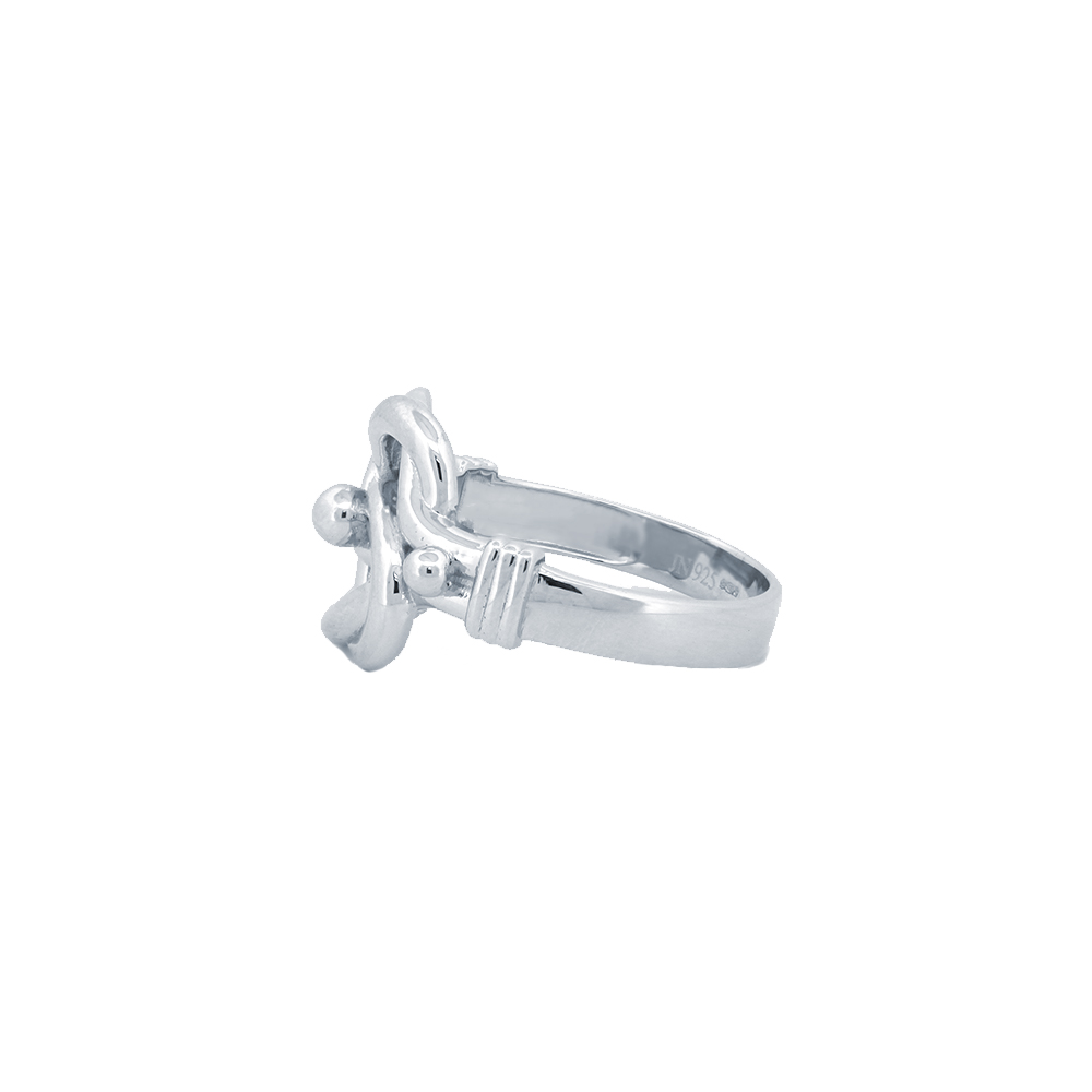 Sterling Silver Knot Ring - Image 3