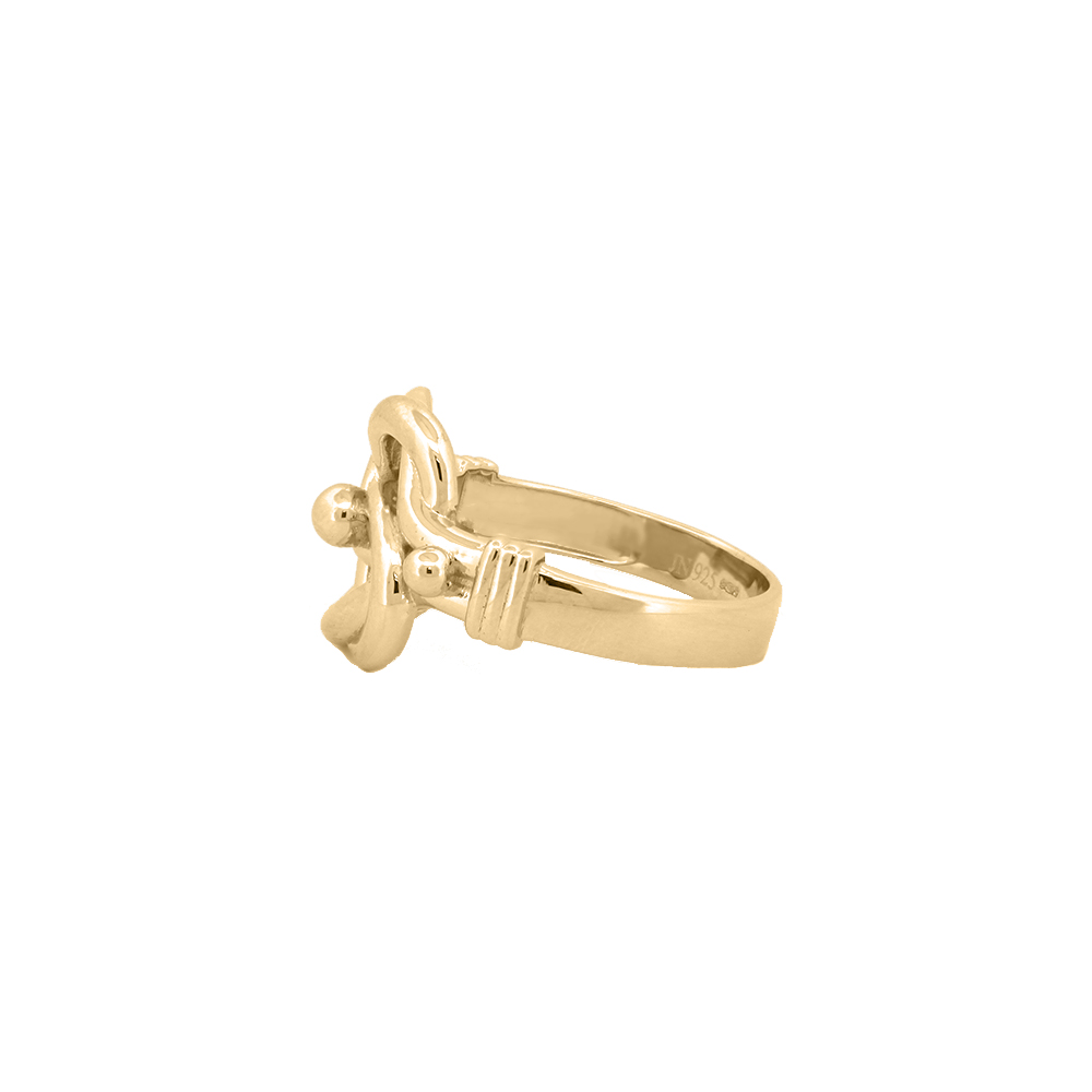 Sterling Silver Knot Ring - Image 6