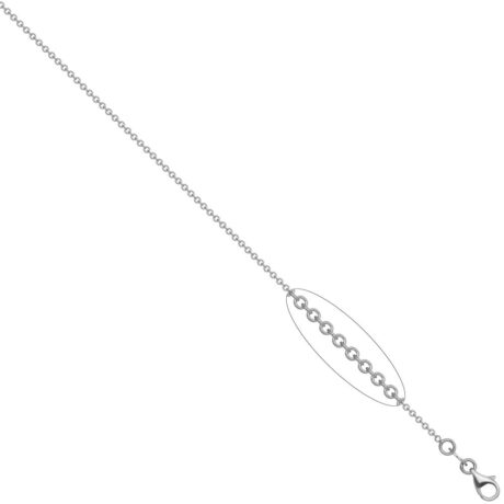 Sterling Silver White Rolo Chain 2.0mm Gauge Pendant Chain