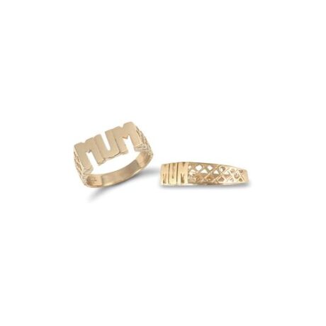 9ct Yellow Gold Mum Ring – JRN119